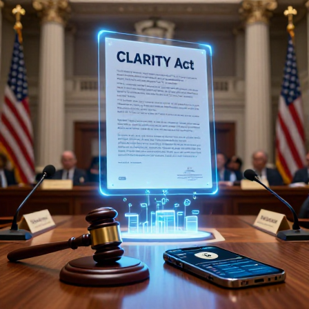 گام بلند کنگره آمریکا برای قانونمندی رمزارزها؛ لایحه CLARITY Act